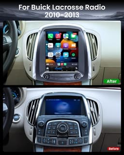 9.7in Android Car Stereo for Buick Lacrosse 2010-2013 Wireless CarPlay GPS WiFi gallery image 4