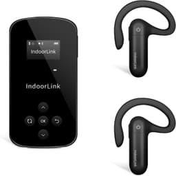 IndoorLink Wireless Tour Guide System 1T2R 600ft Range Open-Ear Headsets gallery image 1