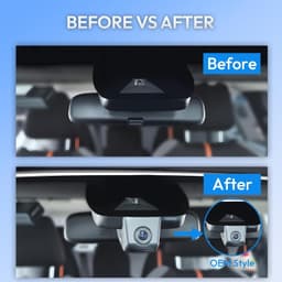 4K Front & 1080P Rear Dash Cam for Toyota Sienna 2021-2025 gallery image 3