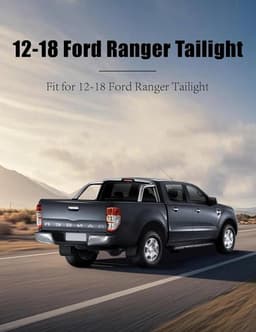 2012-2018 Ford Ranger Taillight Rear Left or Right Assembly Halogen Dustproof gallery image 2