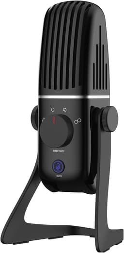 USB Condenser Microphone Metal Gaming Streaming Podcast 4 Pickup Patterns gallery image 1