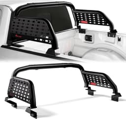 Universal Truck Bed Roll Bar Adjustable Black Chase Rack Fits Full Size Trucks gallery image 2