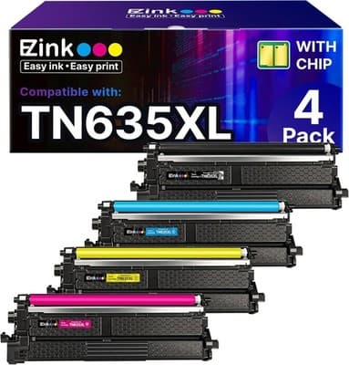 TN635XL Toner Cartridge with MFC-L8930CDW Compatible for Brother TN635XL TN635