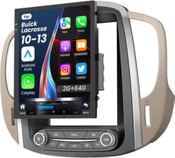 9.7in Android Car Stereo for Buick Lacrosse 2010-2013 Wireless CarPlay GPS WiFi gallery image 1