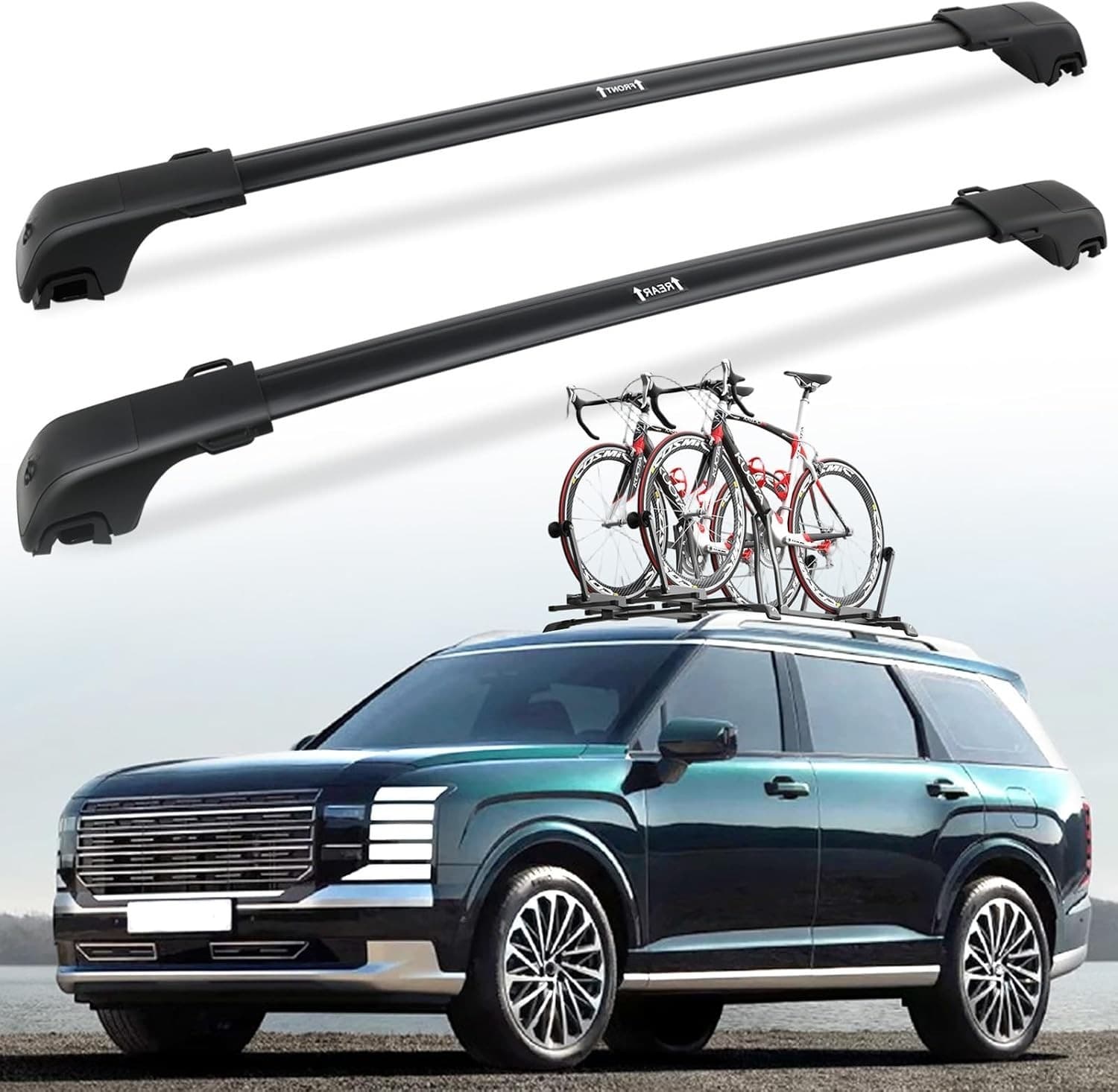 Snailfly Roof Rack Cross Bars for Hyundai Palisade 2026+ 260lb Lockable