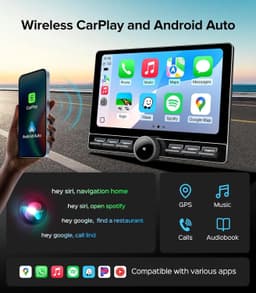 10″ Android Car Stereo CarPlay Android Auto Fit Dodge Caravan 2011–2020 gallery image 3