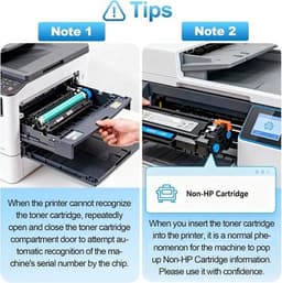 414A Toner Cartridges 4 Pack with Chip Replacement for HP 414A 414X W2020A Ready gallery image 2