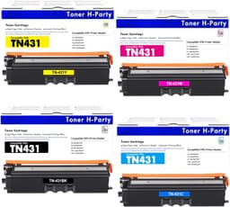 TN-431 TN431 4-Color Toner Cartridge Set 4 Pack Compatible for Brother TN431 TN gallery image 7