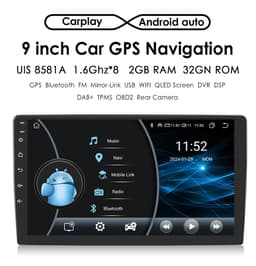 10in Android Car Stereo Dodge Ram 1500 2500 3500 2013-2018 Wireless CarPlay gallery image 8