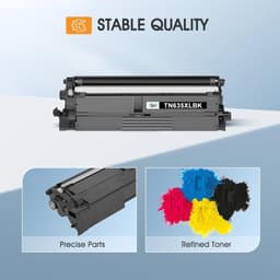 TN635XL Toner Cartridge Set 4 Pack for Brother MFC-L8930CDW 5500 Yield gallery image 2