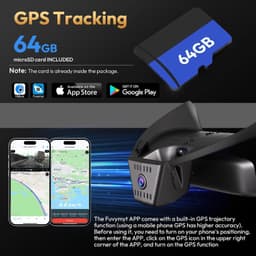4K Front Only( 4Runner) Video In-Dash Units w/GPS 64GB Card 2020 Front 4K Dash gallery image 2