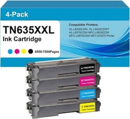 TN635XXL Super High Yield Toner Cartridge Compatible for HL-L8430CDW, HL-L8430CD gallery image 1