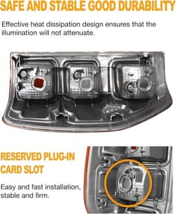 2012-2018 Ford Ranger Taillight Rear Left or Right Assembly Halogen Dustproof gallery image 7