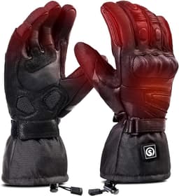 SAVIOR HEAT Heated Motorcycle Gloves Large Waterproof Rechargeable Winter Gloves gallery image 1