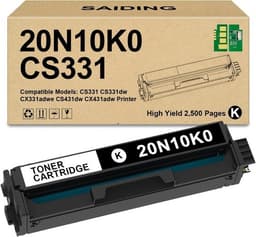 CS331 Toner Cartridge 20N10K0 Black for Lexmark CS331 CX331 CX431 Printers gallery image 1