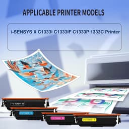 T12L High Yield Toner 4-Pack for Canon LBP1333C MF1333C C1333i C1333iF C1333P gallery image 5