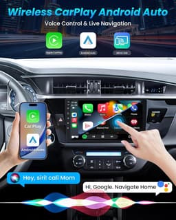 10 Inch Touchscreen Car Stereo Toyota Corolla 2014-2016 Wireless CarPlay GPS gallery image 4