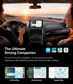 10″ Android Car Stereo CarPlay Android Auto Fit Dodge Caravan 2011–2020 gallery image 5