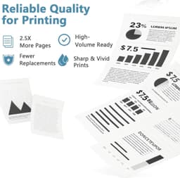 138A Black Toner Cartridge with Chip High Yield 2 Pack for Laser Printers gallery image 6