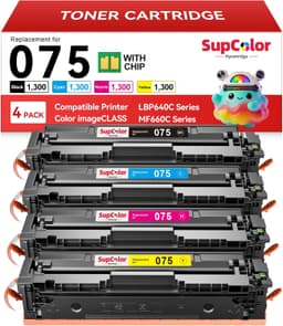 Compatible 075 Toner Cartridge Replacement for Canon 075 075H Toner Cartridge Co gallery image 7