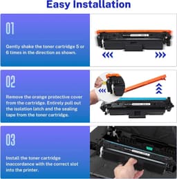 210A Toner Cartridges 4 Pack Color Compatible Replacement High Yield for Pro MFP gallery image 2