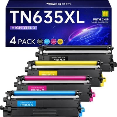 TN635XL TN635 TN-635 Toner Cartridges Compatible for Brother TN635 TN635XL Toner