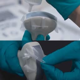 Adhesive Ultrasound Probe Covers Latex Free Clear Disposable 5×3 50 Pack gallery image 3