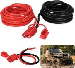 Wiring, Harnesses & Connectors 24 FT 2 AWG Quick Disconnect Winch Power Cable 2 gallery image 1