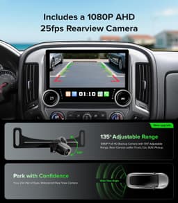 11.5in Android 13 Stereo for Chevy Silverado GMC CarPlay Android Auto gallery image 5