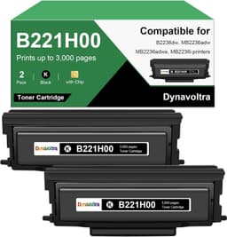 B221H00 Black Toner Cartridge High Yield 3000 Pages with Chip for Lexmark gallery image 1