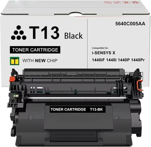 T13 Black Toner Cartridge 5640C005AA for Canon i-SENSYS X 1440i 1440iF Printer