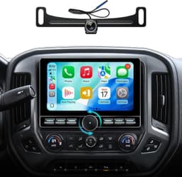 10” Android Car Stereo Chevy Silverado 2014-2018 Wireless CarPlay 4+64G gallery image 1