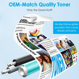 MX-61NT Toner Cartridge 4 Pack High Yield for Sharp MX2630 MX3071 Printer gallery image 2