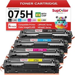 Compatible 075H Toner Cartridge Replacement for Canon 075 075H Toner Cartridge gallery image 1