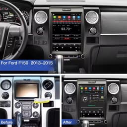 Car Audio In-Dash Units 12.1 Carplay Screen Ford F150 Raptor Wi-Fi Bluetooth Kit gallery image 4