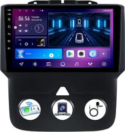Car Radio Stereo 9″ Android 12 GPS Wireless CarPlay 5G WiFi for Dodge Ram gallery image 1