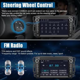Android 13 Car Stereo Wireless CarPlay Android Auto Chevy Silverado GMC Sierra gallery image 5