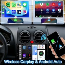 B0G6T5LB1R Video In-Dash Units w/GPS 2007 2+64G Car Radio Nissan Rogue 9 inch gallery image 4