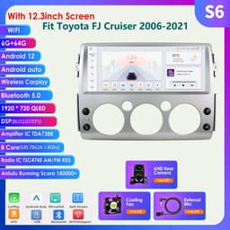 10 Inch Touchscreen Car Stereo Toyota Corolla 2014-2016 Wireless CarPlay GPS gallery image 8