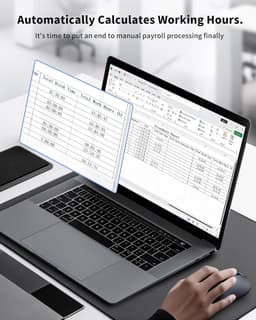 Cloud Employee Time Clock Fingerprint RFID WiFi App Payroll Attendance gallery image 5