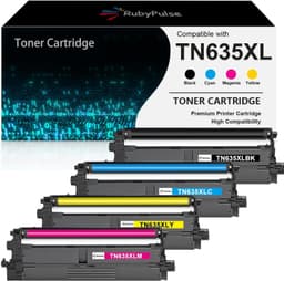 TN635XL 4 Pack Toner for Brother HL-L8430CDW MFC-L8930CDW gallery image 1