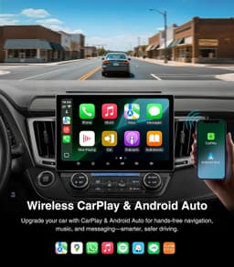 11.5in Car Radio Stereo for 2013-2018 Toyota RAV4 Upgrade,Touchscreen Replacemen gallery image 3