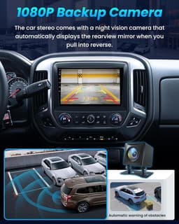 10.1″ Android 12 Car Stereo for Chevy Silverado 2014-2018 Wireless CarPlay gallery image 7