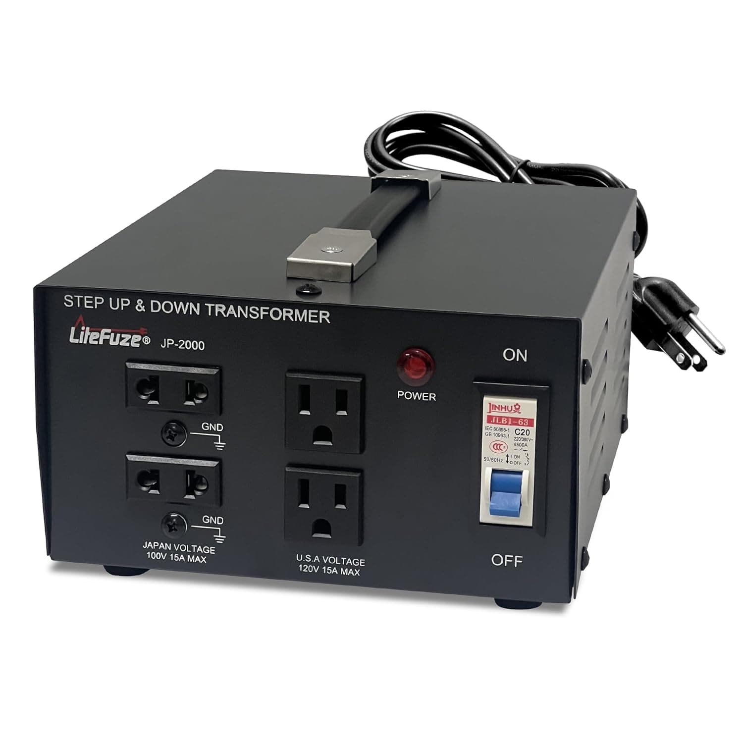 JP-2000 Power Transformers 2000 2000 Watt Japan Voltage Converter Transformer St