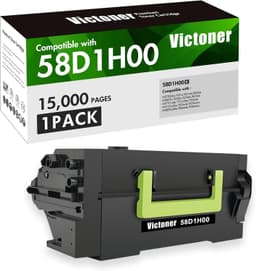 58D1H00 Black High Yield Toner Cartridge 15000 Pages Compatible for MS MX gallery image 1