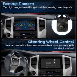 9″ Android Car Stereo Toyota Tacoma 2005–2015 Wireless CarPlay Cooling Fan gallery image 3