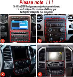Car Audio In-Dash Units 12.1 Carplay Screen Ford F150 Raptor Wi-Fi Bluetooth Kit gallery image 5