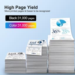 Extra High Yield 66S1X00 Black Toner Cartridge eplacement for Lexmark 66S1X00 Co gallery image 7