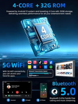 Android Car Stereo for Subaru Forester Impreza WRX 2008-2012 9” GPS WiFi gallery image 5
