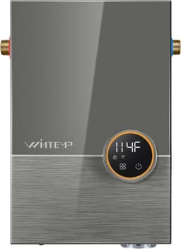 14.4kW Electric Tankless Water Heater 240V 3.5 GPM WiFi ETL Gray gallery image 1